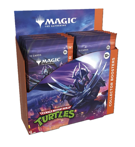 Collector Booster Box Teenage Mutant Ninja Turtles TMT MTG
