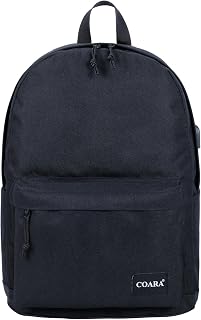College Laptop Backpack, Travel Work Commuter Bag, Fits 15.6 Inch Laptop | Water Resistant Material, Front Utility Pocket, Haul Handle, Ergonomic Shoulder Straps, Spacious and Durable Daypack