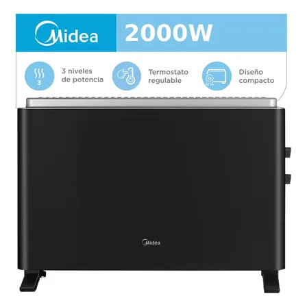 Convector Ch-p120bae1 2000w Negro Midea
