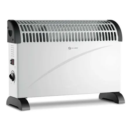 Convector El&eacute;ctrico Calefactor 2000 W Estufa Embassy Con Pie Color Blanco