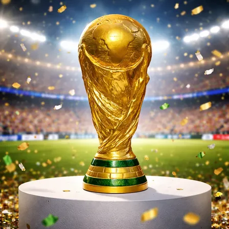 Copa Del Mundo Tama&ntilde;o Real Futbol Campeon Mundial