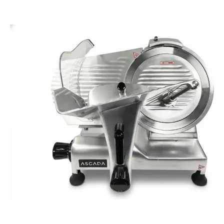 Cortadora De Fiambre Profesional Ascada Slicer 300 Plateado