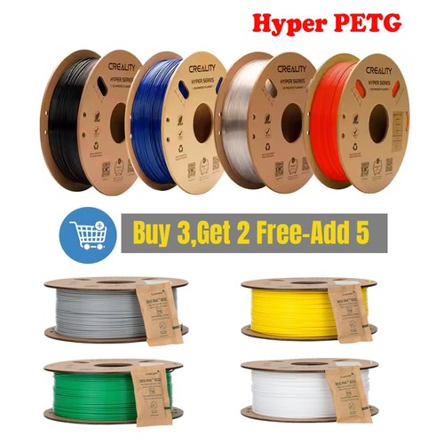 Creality Hyper PETG 3D Printer Filament High Speed 600mm/s High Toughness 1kg