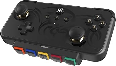 CRKD NEO S Controller with 5-Fret Guitar Grip Attachment For PC, iPhone, iPad, Android, Nintendo Switch/Switch 2, Smart TV (Black Tribal Edition)