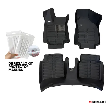 Cubre Alfombras Megmart Fiat Cronos & Argo Negro