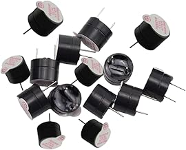DC 3V Active Buzzer 2 Terminals 12x9.5mm,Electronic Buzzer 15Pcs