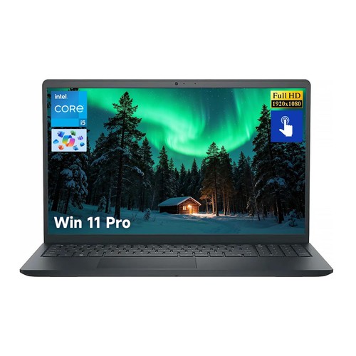 Dell 15.6" Touchscreen Laptop Intel 10-Core i5-1334U 8GB RAM 512GB SSD Win11 pro