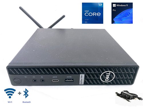 Dell OptiPlex 7090 Micro i7-11700T & up to 64GB RAM & 2TB SSD & Win 11 & WiFi+BT