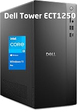 Dell Vostro ECT1250 Tower Desktop Computer, Intel Core i3-14100 | 16GB DDR5 RAM, 512GB SSD, WiFi 6, Windows 11 Pro, Wired Keyboard, Black