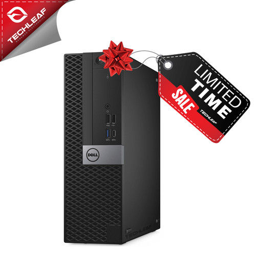 Dell Windows 11 Desktop PC up to i7 8th, 32GB RAM, 4TB NVMe SSD, Built-In WiFi