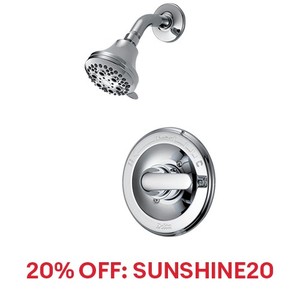 Delta Monitor 13 Series Shower Trim w/ Valve Chrome-Certified Refurbished