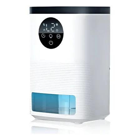 Deshumidificador De 1.4l Maquina Quitar Humedad Hogar Blanco