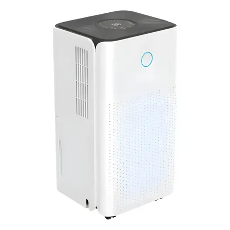 Deshumidificador de ambientes Excelvan 12L extrae humedad hogar corriente dom&eacute;stica color blanco