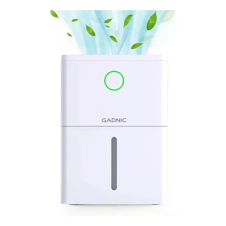 Deshumidificador Port&aacute;til Gadnic 6 Litros 180W Tanque 1.7 Litros Bajo Ruido 40dB Control Electr&oacute;nico