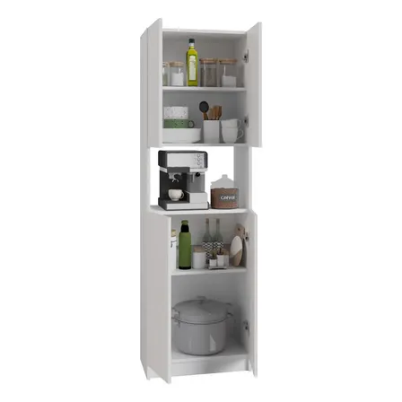 Despensero Organizador De Cocina 4 Puertas Mueble Alacenero Muar