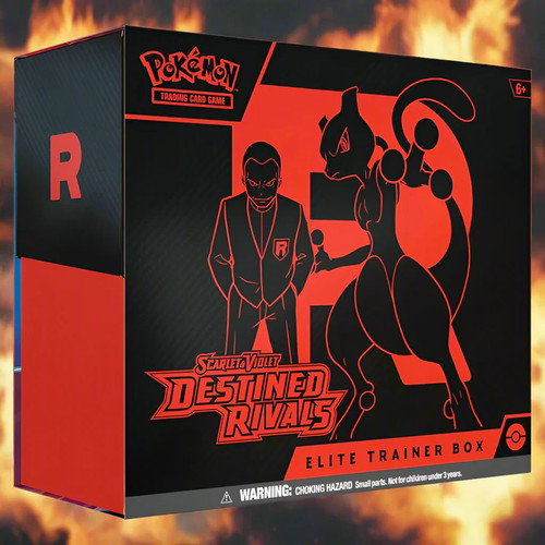 Destined Rivals ETB Elite Trainer Box - Brand New & Sealed