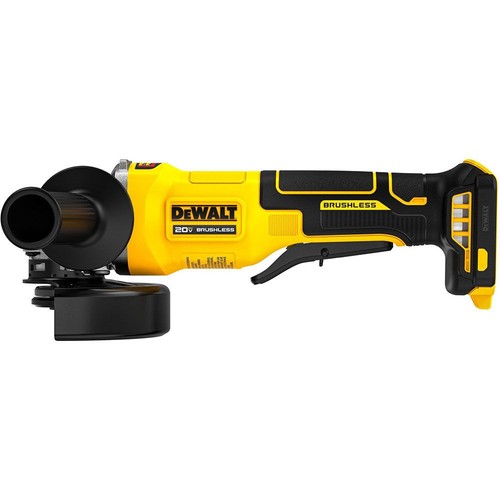 DEWALT DCG408B 20V MAX Brushless 4-1/2 Paddle Switch Angle Grinder Tool Only