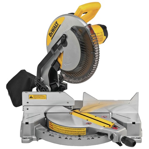 DEWALT DWS715R 12" 15 Amp Single Bevel Compound Miter Saw Certified Refurbished