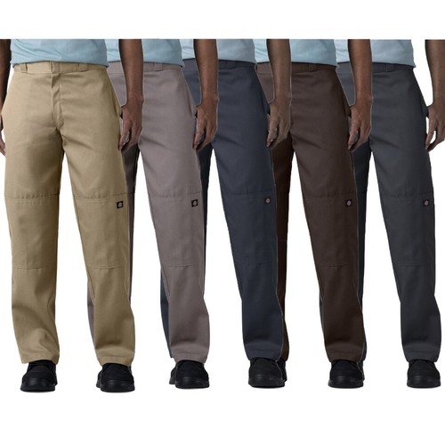 Dickies Men's 85283 Loose Fit Double Knee Cell Phone Pocket Work Pants
