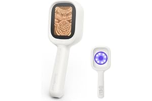 Digital Autofocus Microscope, 2.8" IPS Screen Magnifier, Take Photo | Handheld Magnifying Glass, 8 White + 8 Ultraviolet LED, Unique Concave Lens, Ergonomic Handle, Compatible with Mac/Windows