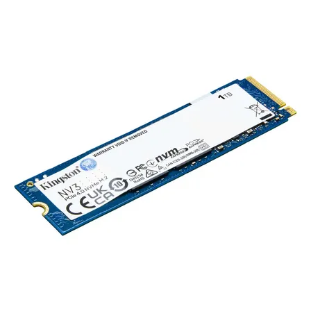 Disco s&oacute;lido Ssd M.2 1tb Kingston Nvme Pcie 4.0 Nv3 color azul oscuro