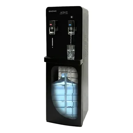 Dispenser De Agua Gadnic Frio Calor Bid&oacute;n Oculto 20 L Hogar Negro