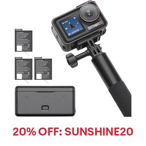 DJI Osmo Action 5 Pro Adventure Combo (Certified Refurbished)