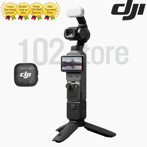 DJI Osmo Pocket 4 Creator Combo 4K 240fps Vlogging Camera Gimbal Mic Kit