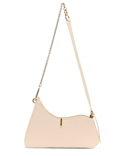Dolce Vita Prya Leather Shoulder Bag Women's White