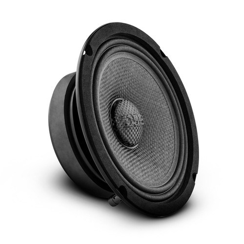 DS18 PRO-CF6.4SL 6.5" Slim Motorcycle Speaker 250W Carbon Fiber Water Resistant