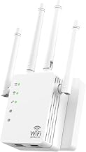 Dual Band WiFi Extender Signal Booster 1200Mbps for Home & Outdoor WiFi Booster
