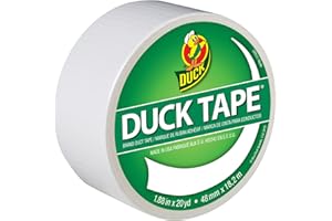 Duck 1265015 1.88" x 20 yd Winking Tape, Single Roll, White