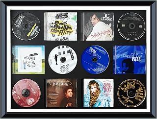 DVD storage rack stand,CD/DVD case display frame,Signe Dalbum Display Frame,album cover display gift,music lover home d&eacute;cor,multi media wall art.6 standard size CDs and 6 DVD album covers,