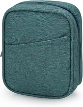 E-Tree Storage Pouch for Small Electronics and Accessories,Tech Bag,Electronic Organizer Case Compatible with MacBook Laptop Charger,Mouse,Cables,Hub,Power Bank,Earphone,Cosmetics (Green)