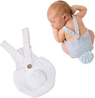 Easter Newborn Baby Photography Props Outfits,Boy Girls Photo Shoot Outfits Crochet Knitted Cute Romper Photo Props