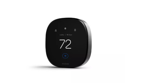 Ecobee For Pro Smart Thermostat Premium EB-STATE6PB-01 Black/Silver (No Sensor)