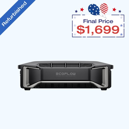 EcoFlow 7200W Delta Pro Ultra Inverter, Home Backup Refurbished