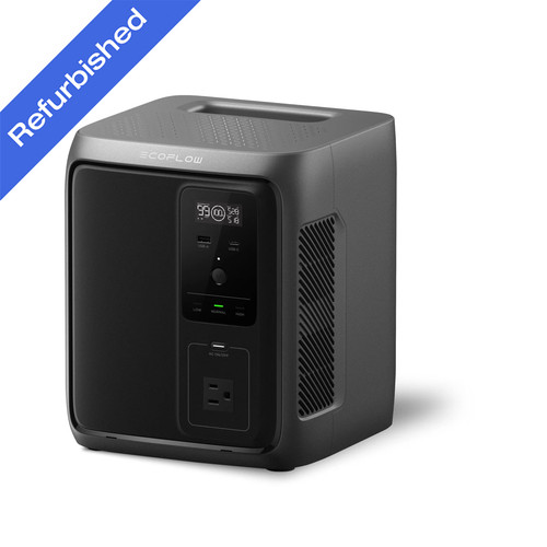 EcoFlow DELTA 3 1000 Air 960Wh Portable Power Station 500W LFP Battery Refurbish