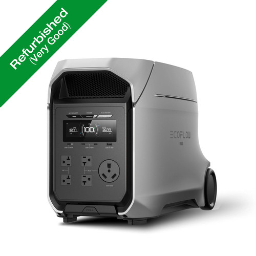 EcoFlow DELTA 3 Ultra Plus Portable 3600W 3072Wh Power Station Solar Generator