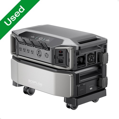 EcoFlow DELTA Pro Ultra 6kWh Portable Power Station LiFePO4 Battery Backup Used