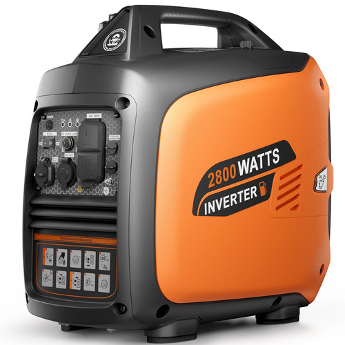 Efurden 2800W Inverter Generator Gas Powered Quiet Portable ECO for Outdoor