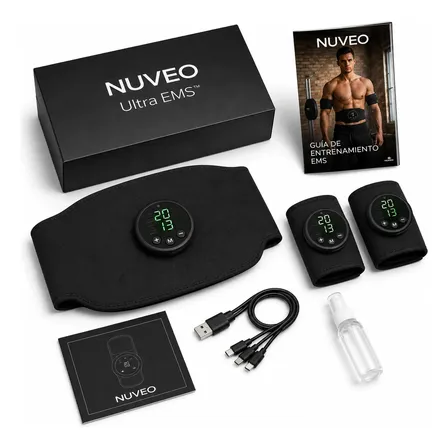Electroestimulador Muscular Ems Abdomen Brazos Piernas