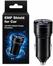 EMP Protection for Car &ndash; EMP Car Shield & Blocker Device, 12V-24V DC Vehicles Surge Protector for Truck/SUV/car, Lightning & Solar Activity Defense for Vehicle Electronics，Electronic Pulse Blocker