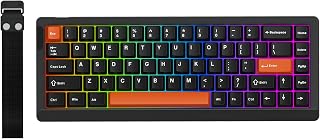 EPOMAKER HE68 Lite Hall Effect Gaming Keyboard, 8k Polling & 128K Scan Rate, 0.005mm Adjustable Trigger, 0.125ms Latency, 5-Layer Sound-Dampened, Snap Key, SOCD, A-RGB, Wired, Mac Software (Black)