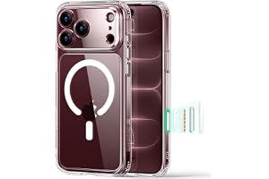ESR Classic Hybrid for iPhone 18 Pro Max/17 Pro Max Case,Clear | Long-Lasting Anti-Yellowing, Ultra-Thin, Compatible with MagSafe, 3X Military-Grade Protection, Camera Control
