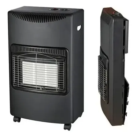 Estufa Garrafera Boher Gsf-g001 Plegable Color Negro