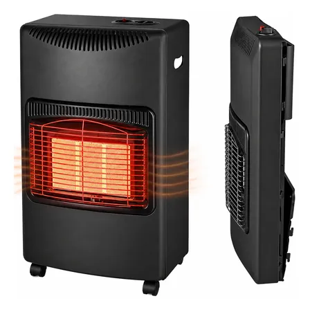 Estufa Garrafera Plegable Gas Envasado 3 Niveles 305g/h Negro