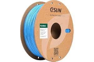 eSUN PLA Basic Filament 1.75mm, 3D Printer Filament High Speed PLA for Fast Printing, 1KG Spool (2.2 LBS) 3D Printing Filament for High Speed 3D Printers, Light Blue