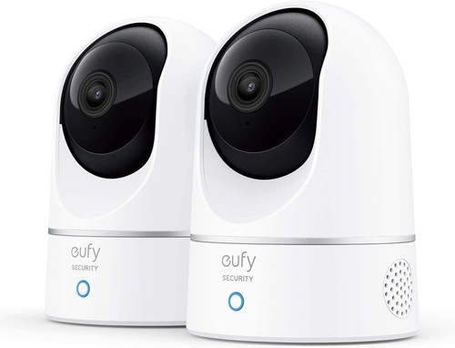 eufy 2K Security Indoor Camera Wi-Fi Webcam Motion Tracking 2-Way Audio |Refurb