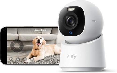 eufy Indoor Cam E30 4K UHD Security Camera Color Night Vision Pet/Baby Monitor